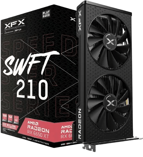 XFX Speedster SWFT 210 Core Radeon RX 6650 XT 8 GB