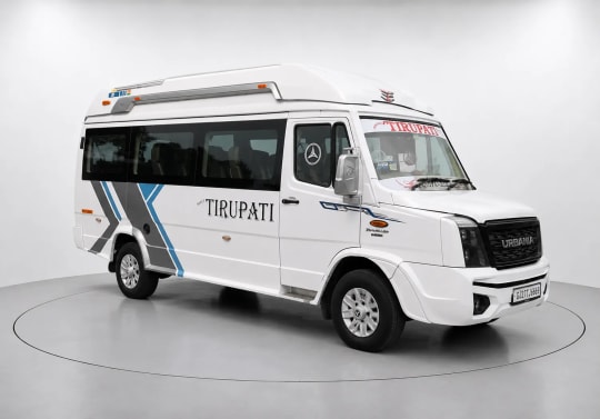 Tempo Traveller 17 Seat MahaRaja 2×1 Pushback Seat