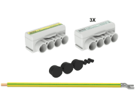 GATELYSKLEMME SETT 4-POL 230V IT , IP23/IP33