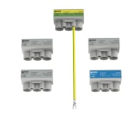 GATELYSKLEMME SETT 3-POL 400V TN , IP23/IP33