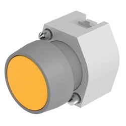 TRYKK IMP. GUL, GRÅ PLASTFRONTRING for 22,5mm hull