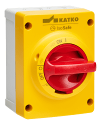 KATKO KEM 316U (M2) 2xM25 NIPLER Y/R HÅNDTAK, Bunn-Bunn