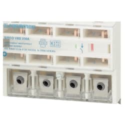TERMINALAVDEKNING 3P VM2, MED KLEMMER (160A 95Alu/200A 95Cu)