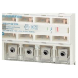 TERMINALAVDEKNING 4P VM2, MED KLEMMER (160A 95Alu/200A 95Cu)