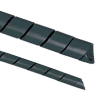 SPIRAL 9mm ,10m, Sort, "tvinnet", -40ºC to +80ºC, halogenfri