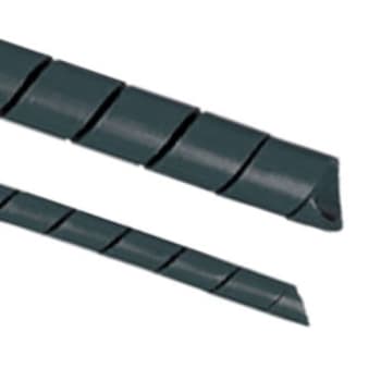 SPIRAL 15mm,10m, Sort, "tvinnet", -40ºC to +80ºC, halogenfri