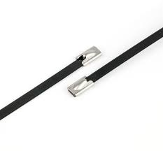 STÅLSTRIPS Plastbelagt  360x4,6mm (100stk pk) , 316L SST