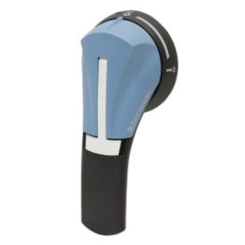 DØRHÅNDTAK S2 125-630A SORT/BLÅ IP55. Sirco