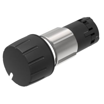 UTGÅTT-POT.METER SORT 10KOHM LINEÆR IP66,IP67,IP69K metall