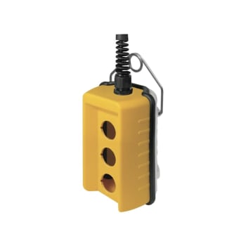 HENGETABLÅ 3 HULL GUL IP65/IP66