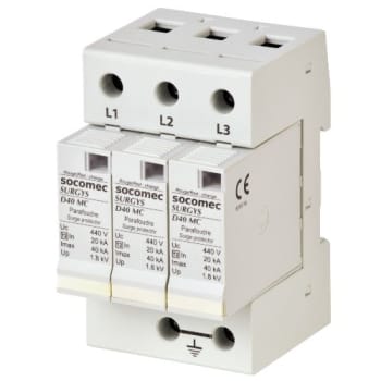 SURGYS D40 OVERSP.VERN 3-P Topp m/signalkontakt , Luftstrekk