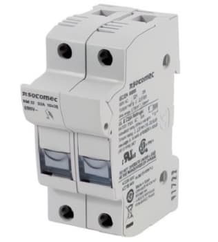 SIKRINGSHOLDER. RM 32 1P+N.(2Mod) 500V/690V UR (10x38)