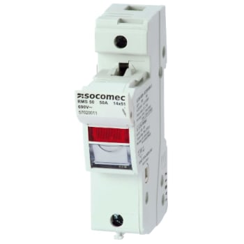 SIKRINGSHOLDER. RMS 50 3P+N. 690V (14x51) m/Signalkontakt