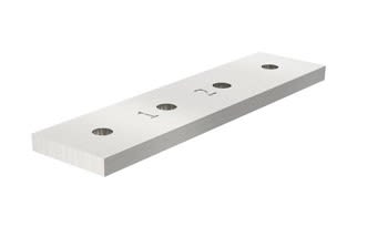 Jordskinne Fortinnet 10X50X200 , 2 Hull D11