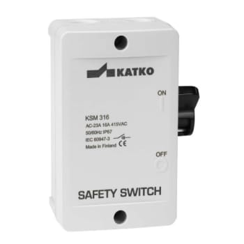 KATKO KSM 416U, 4polt 16A IP67 (U1/M1)