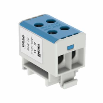 OVERGANGSKLEMME N 2,5-35mm², 2xAl/Cu - OTL - BLÅ