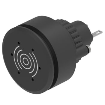 FLUSHMONTERT BUZZER FOR CUTOUT Ø-30,5mm 24V SORT. IP65