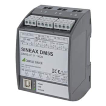 SINEAX DM5S. Prog.MVO. 3Analog utg (Uni.Inp)