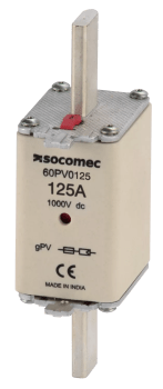 SIKRING PV 160A gPV 1000VDC NH1 (24W@In/12.2W 0.8 In)