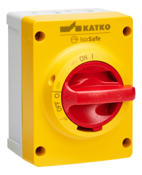 KATKO KEM 316U (M2) 2xM25 NIPLER Y/R HÅNDTAK, Bunn-Bunn