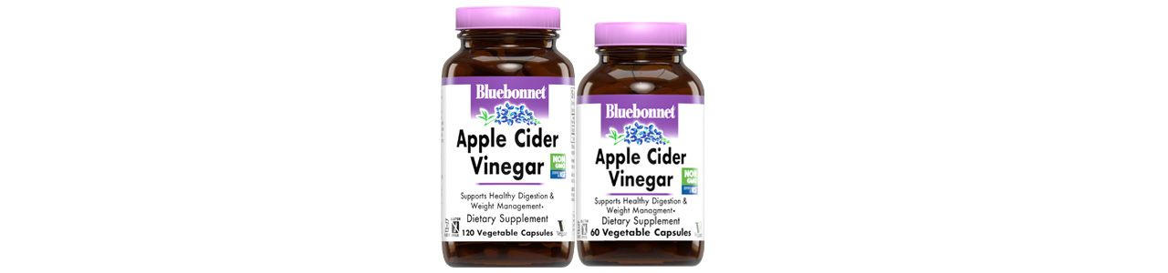 Bluebonnet’s Apple Cider Vinegar Vegetable Capsules