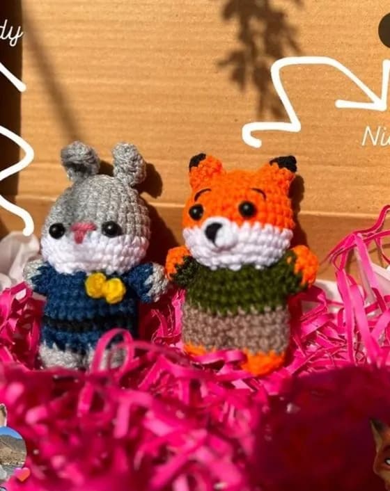 Cute Crochet fox