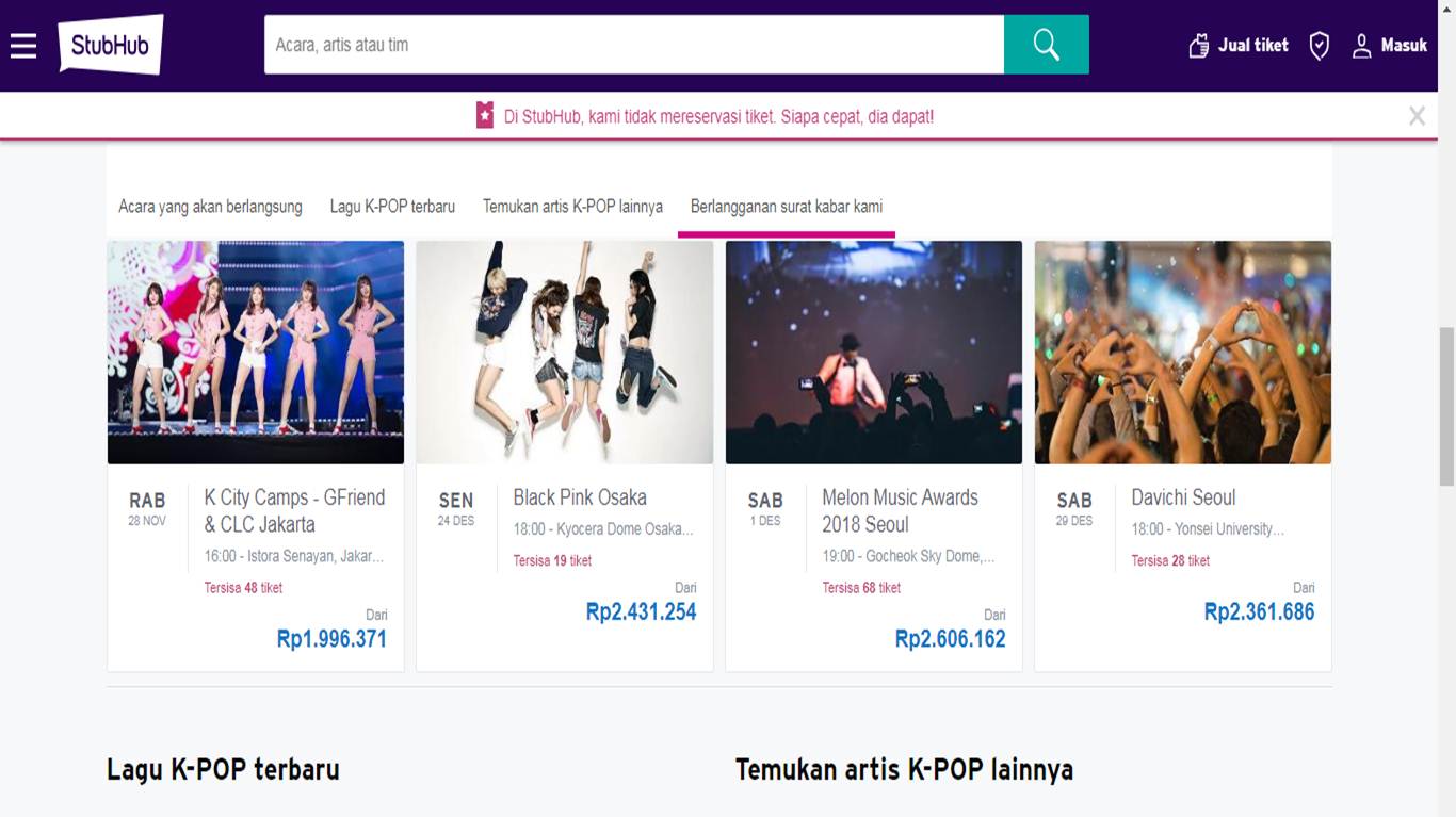 Tips Murah Menonton Konser Kpop Di Jakarta Akhir 2018