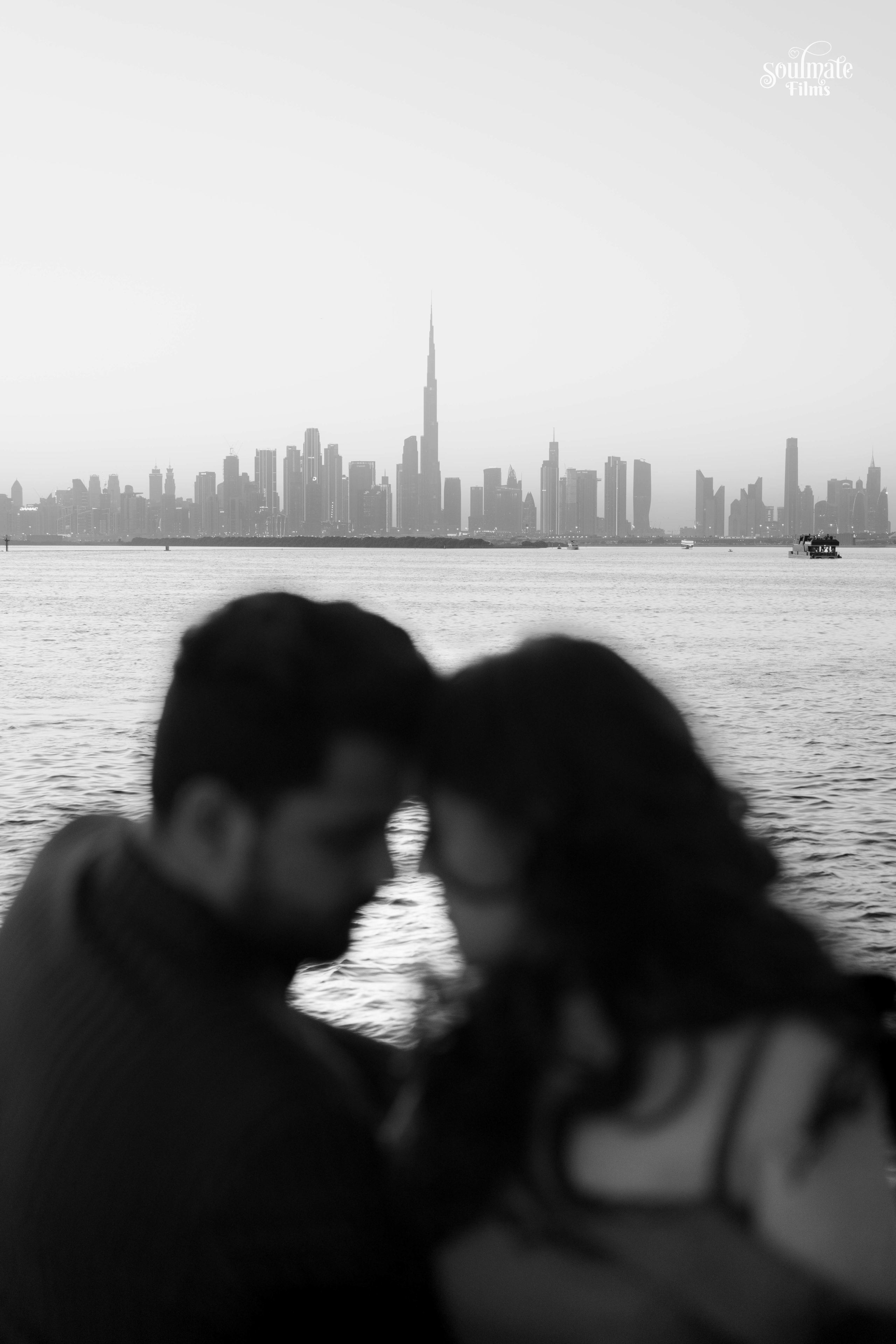 A portrait frame from Pari and Rahul's Dubai wedding