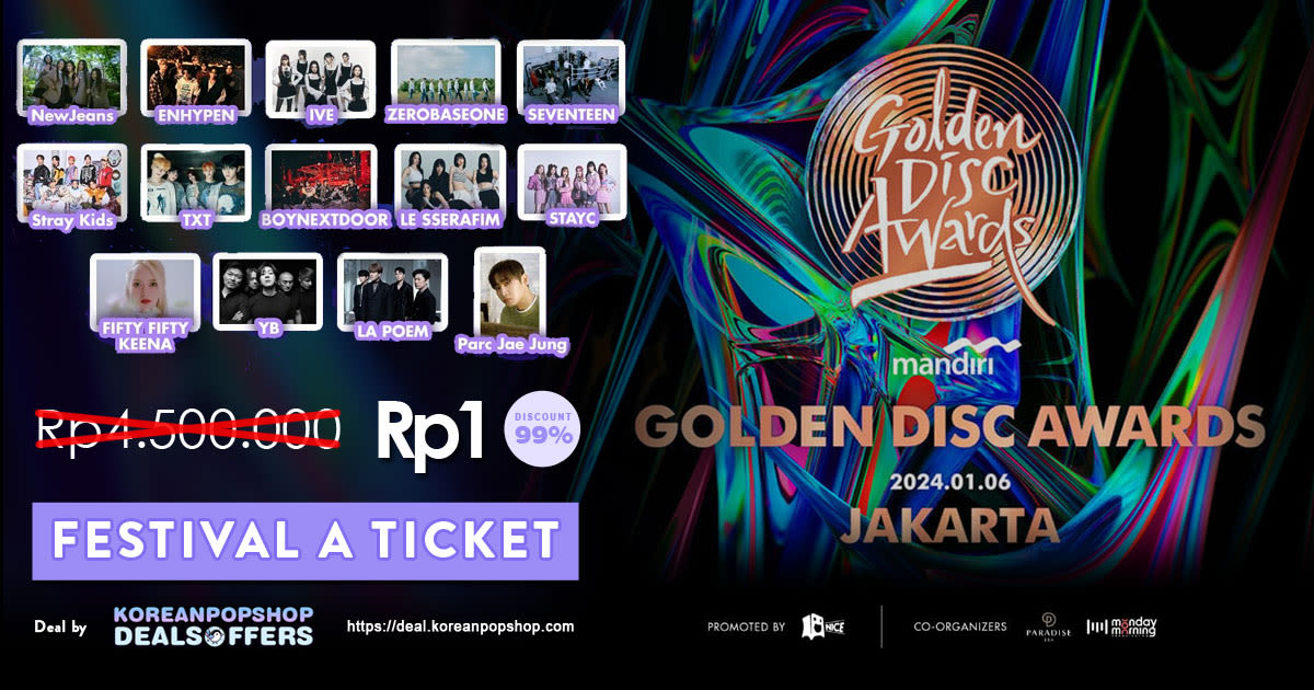 38th Golden Disc Awards - Festival A Tix