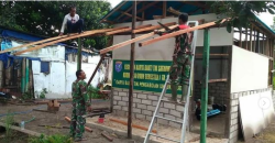 Program RTLH, Koramil Sukamara, Rehab Rumah Ibu Nurjulianti