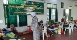 Kodim 1015/Sampit turut serta sukseskan Pelayanan Keluarga Berencana bersama Dinas DP3AP2KB Kabupaten Kotim