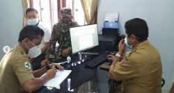 Dukung Kesling Sanitasi di Desa, Koramil Kumai Siap Lakukan Pendampingan