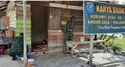 Koramil 1016-06/Kurun Jalankan Program Karya Bakti