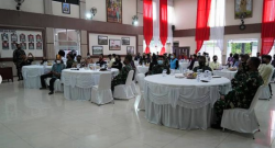 Korem 102/Pjg Gelar Pembinaan Komunikasi Sosial