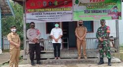 Koramil 1013-11/Sumber Barito Tegakan Protkes Covid-19