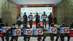 Korem 102/Pjg Laksanakan Acara Syukuran Secara Sederhana.