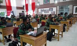 Danrem 102/Pjg buka Pembekalan Keamanan Informasi di Internet Intelijen.