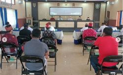 Koramil 1015-10/Ktb Jalin Silahturahmi Dengan Damang Kota Besi