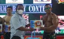 Motivasi Prajurit, Korem 102/Pjg Laksanakan Body Contest