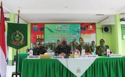 Persit KCK Cabang XLI Kodim 1015/Spt Gelar Syukuran Hut Ke-75 Secara Sederhana