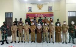 Dandim Pangkalan Bun Hadiri Rakor Penanggulangan Covid 19 dan Penerapan PPKM Mikro