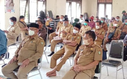 Danpos Kec. Bukit Santuai Menghadiri Rapat Persiapan MTQ ke – 52 Kab. Kotim