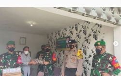 Dandim 1013/MTW Pantau Posko PPKM Bersekala Mikro