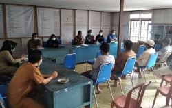 Kampanyekan PPKM Skala Mikro, Koramil 1013-05/Lampeong Bersama Satgas Covid-19 Bentuk RT Tangguh.