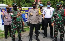 Pangdam XII/TPR dan Danrem 102/Pjg Pantau Pelaksanaan Pilkada Kalteng