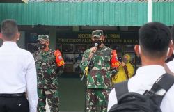 98 Orang Putra Terbaik dari Kotawaringin Barat dan Sukamara Siap Mengikuti Seleksi Cata di Makorem 102/Pjg.