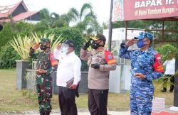 Pangdam XII/Tanjungpura melepas keberangkatan Presiden RI Joko Widodo beserta rombongan