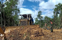 Sasaran Pembukaan Jalan Capai 83,5 Persen Dansatgas Optimis Selesai