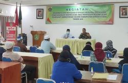 Pasiter Kodim 1013/Mtw Beri Wawasan Kebangsaan Kepada Penyuluh Agama.