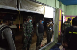 Koramil 1015-04/ Tbs Ikuti Kegiatan Patroli Gabungan